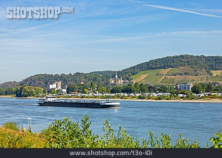 
                Rhein, Frachtschiff, Rheinland-pfalz                   