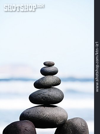
                Kieselstein, Balance, Ausgeglichen, Steinstapel                   