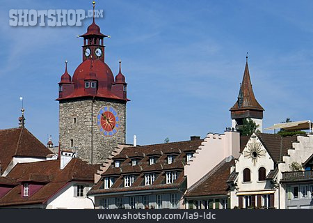 
                Altstadt, Rathausturm, Luzern                   