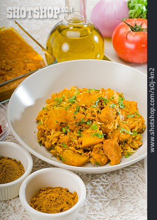 
                Curry, Indische Küche, Mittagessen                   