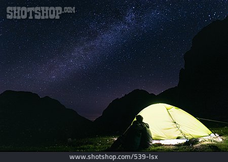 
                Couple, Night, Outdoor, Camping, Milky Way, Nature                   
