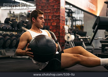 
                Sportsman, Abdominal, Weightlifting, Medicine Ball                   