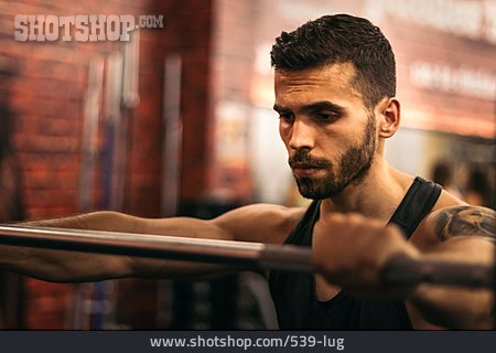 
                Sports Training, Sportsman, Concentration, Gym, Horizontal Bar                   