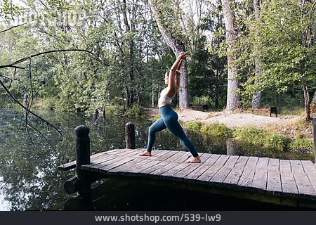 
                Ashta Chandrasana, Outdoor Yoga                   