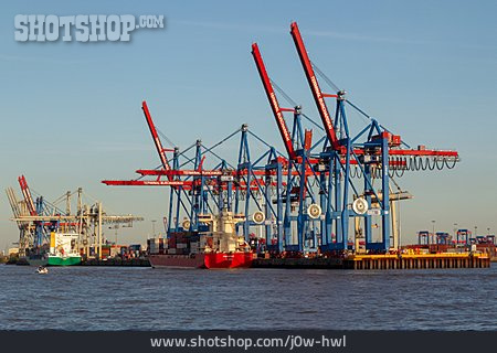 
                Hafenkran, Containerhafen, Burchardkai                   