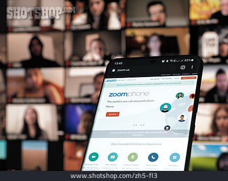 
                Zoom, Videokonferenz, Mobile App                   
