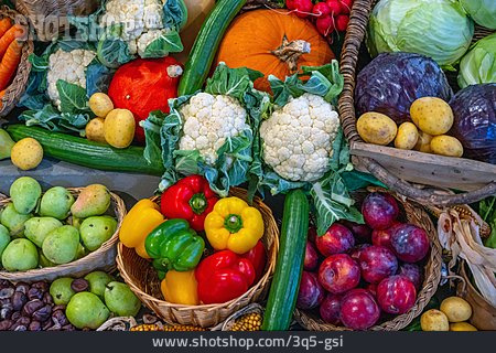 
                Obst, Lebensmittel, Gemüse, Bauernmarkt                   