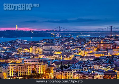 
                Stadtansicht, Lissabon                   