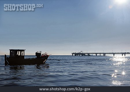 
                Fischerboot, Ostseeküste                   