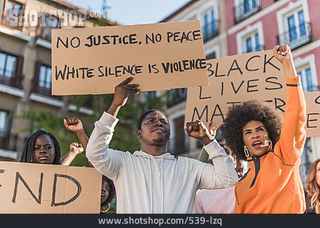 
                Protest, Rassismus, Demonstranten, Person Of Color, Black Lives Matter                   