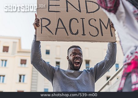 
                Schreien, Rassismus, Person Of Color, Black Lives Matter                   