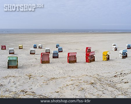 
                Strand, Nordsee, Strandkorb                   