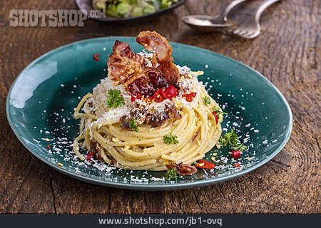 
                Pasta, Italienische Küche, Spaghetti Carbonara                   