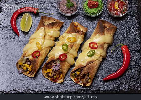 
                Mexikanische Küche, Enchilada                   