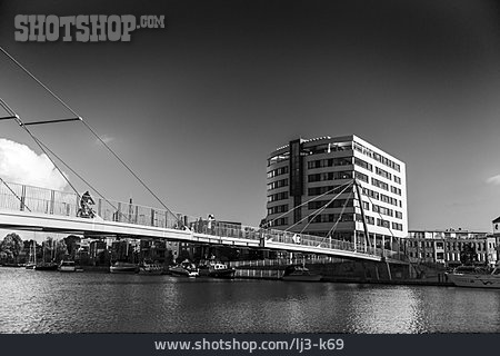 
                River, Footbridge                   