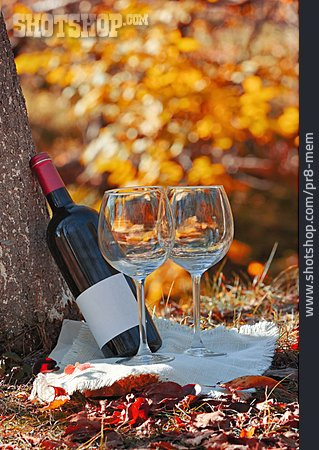 
                Natur, Herbst, Rotwein, Date                   