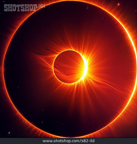 
                Sonnenkorona, Sonnenfinsternis, Eklipse                   