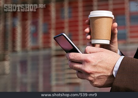 
                Sms, Smartphone, Coffee To Go                   