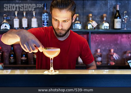 
                Cocktail, Anrichten, Barkeeper                   