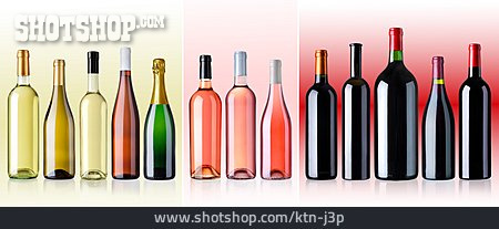 
                Wein, Weinflasche, Weinsorte                   