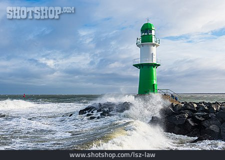 
                Leuchtturm, Ostsee, Molenturm                   