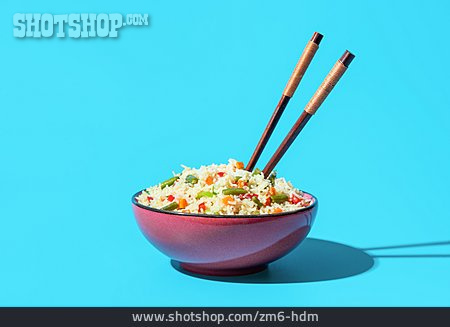 
                Asiatische Küche, Reisgericht, Mittagessen                   