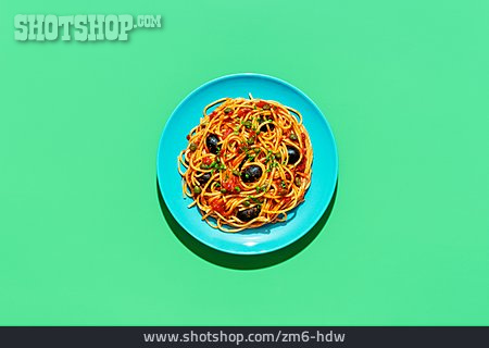 
                Spaghetti, Pasta, Spaghetti Alla Puttanesca                   