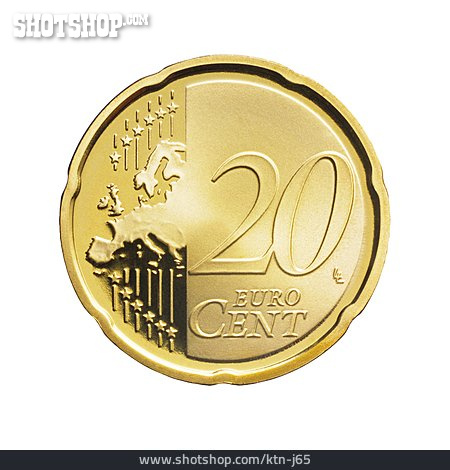 
                Euromünze, 20 Cent                   