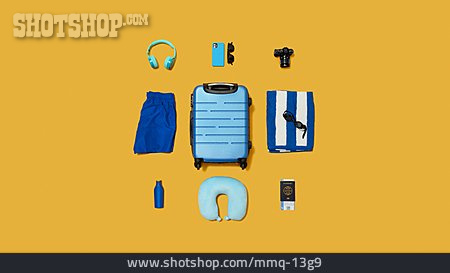 
                Koffer, Gepäck, Sommerurlaub                   