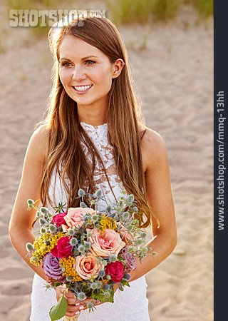 
                Blumenstrauß, Braut, Hochzeitsstrauß                   