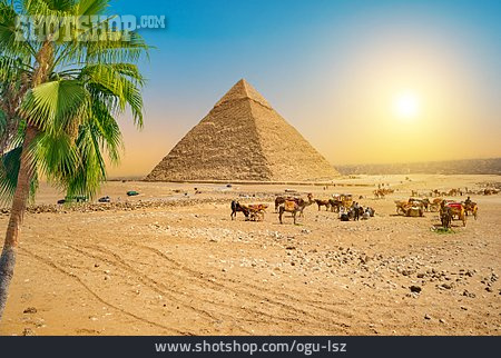 
                Archäologie, ägypten, Weltkulturerbe, Pyramiden Von Gizeh                   