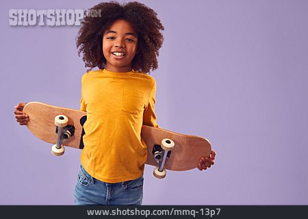 
                Porträt, Skateboard, Skateboarder, Person Of Color                   