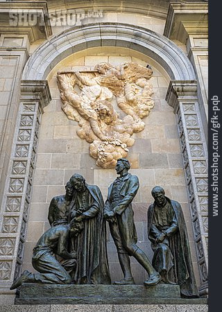 
                Skulpturen, Kreuzgang, Kathedrale Von Barcelona                   