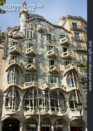 
                Antoni Gaudí, Casa Batlló                   