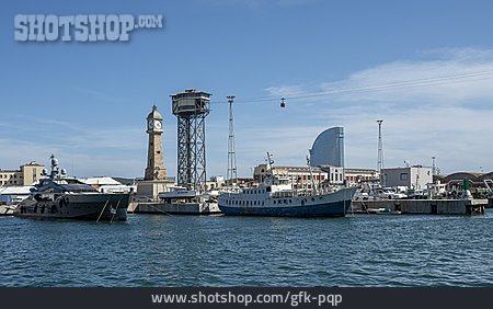 
                Hafen, Barcelona, Boote                   