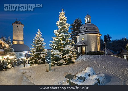 
                Winter, Oberndorf, Stille-nacht-kapelle                   