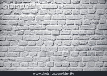 
                Weiß, Gestrichen, Backsteinmauer                   