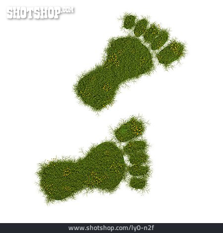 
                Fußabdruck, ökologischer Fußabdruck                   