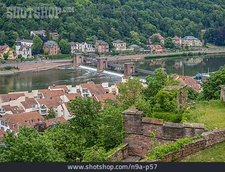 
                Heidelberg, Staustufe, Neckar                   