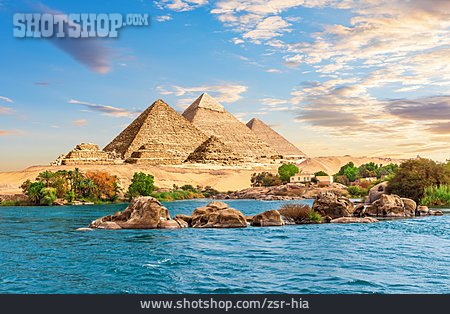 
                ägypten, Pyramiden, Nil                   