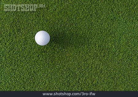 
                Golfball, Golfrasen                   