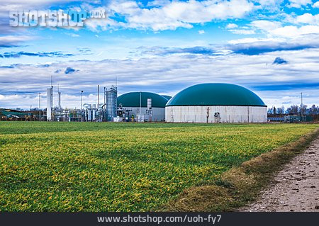 
                Landwirtschaft, Bauernhof, Biogasanlage                   