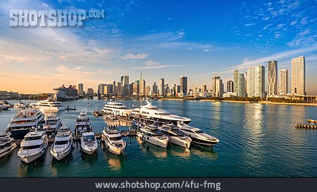 
                Hafen, Miami, Boote                   