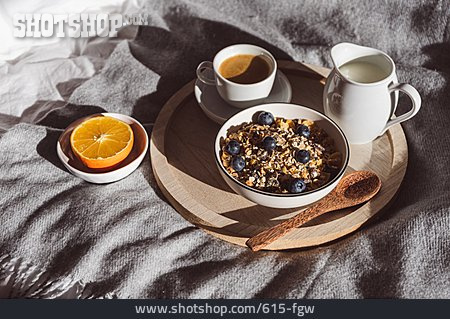 
                Kaffee, Frühstück, Müsli                   