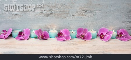 
                Kerzenlicht, Spa, Orchideen                   