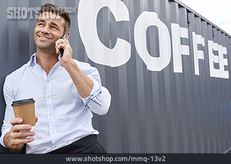 
                Logistik, Export, Coffee, Telefonanruf                   
