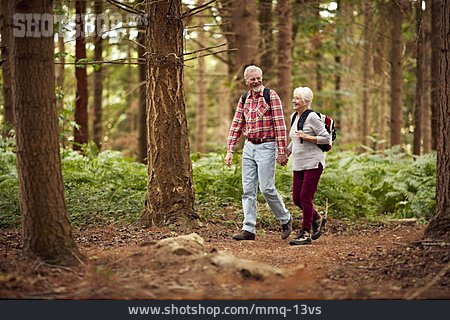 
                Active Seniors, Walk, Older Couple                   