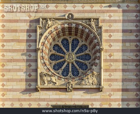 
                Romanisch, Fensterrose, Speyerer Dom                   