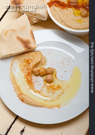 
                Orientalische Küche, Frühstück, Hummus                   