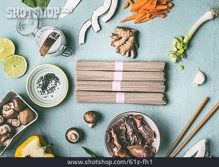 
                Asiatische Küche, Kochzutaten                   